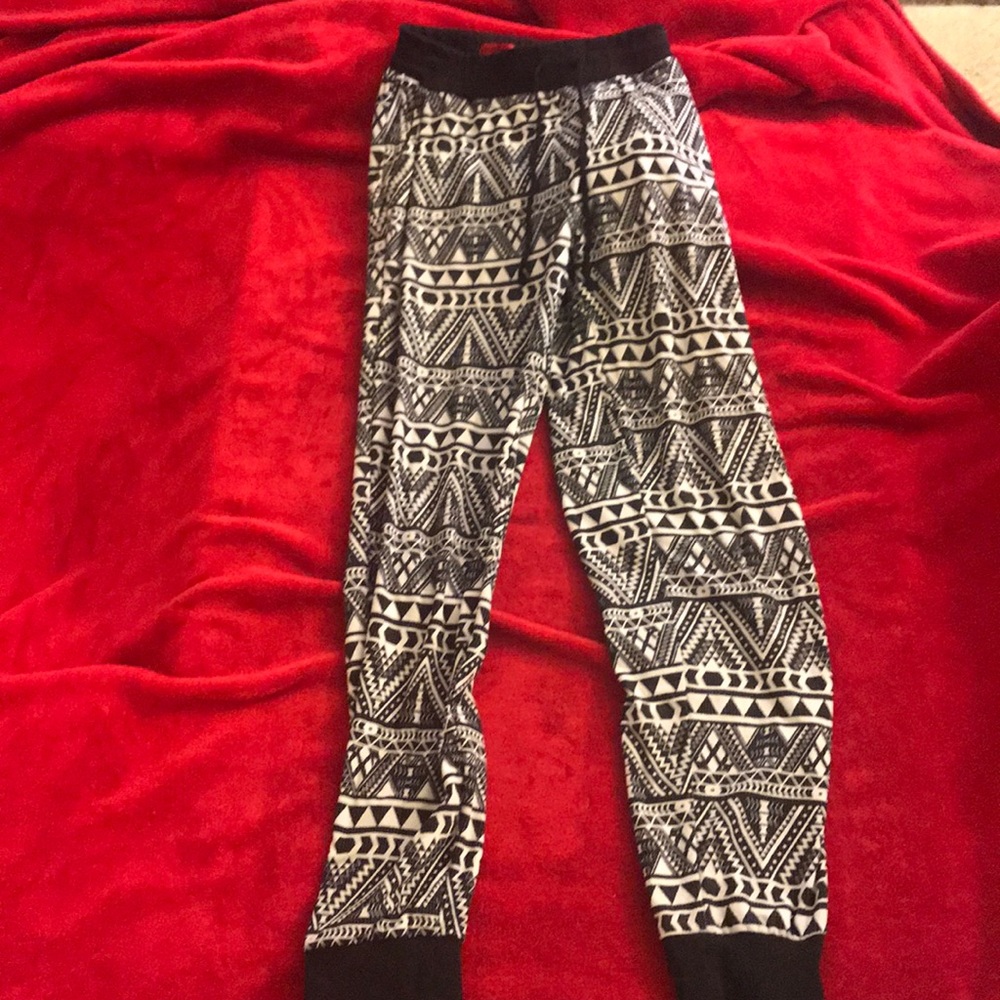 Printed Baggy Pants